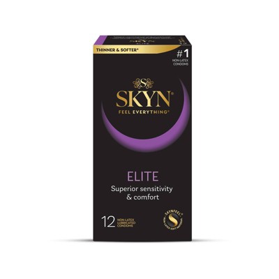 Skyn Elite Non-latex Condoms - 12ct : Target