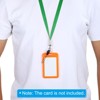 Unique Bargains Polyester Wear-resistant Name Tag Neck Lanyards with Hook 20 Pcs - 4 of 4