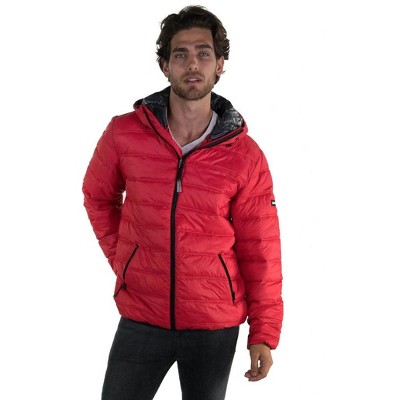 Members Only Men's Zip Front Puffer Jacket