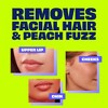Nair Prep & Smooth Facial Hair Removal Cream for Women Sensitive - 1.76 oz - 4 of 4