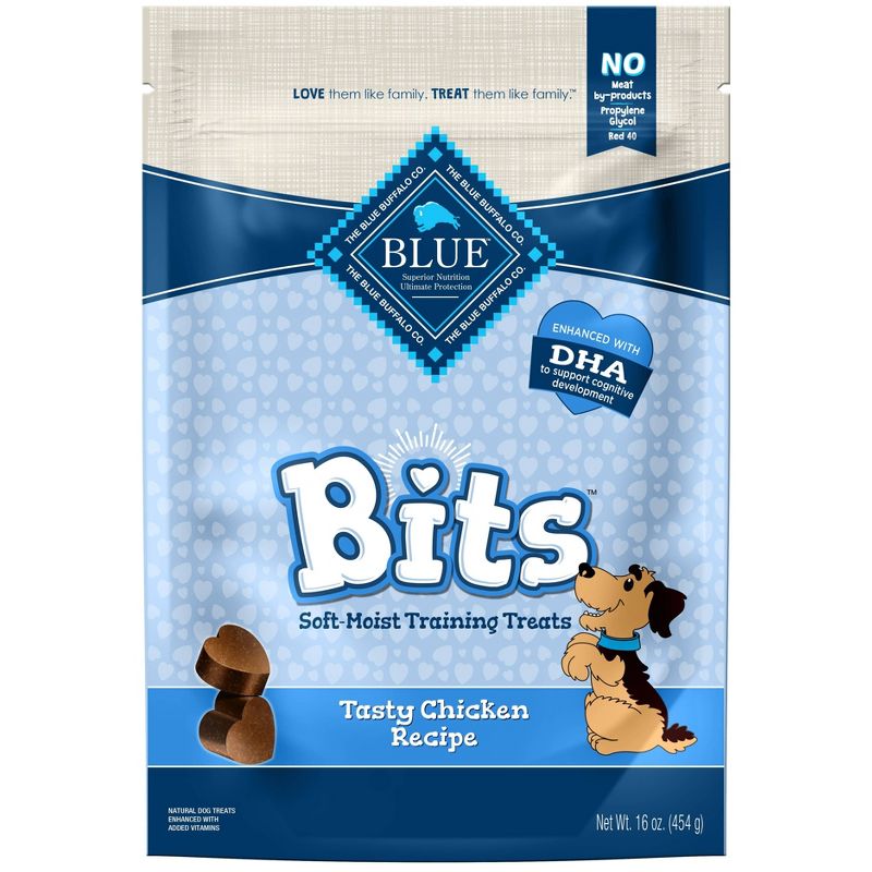 Blue Buffalo Blue Bits Natural Soft-Moist Training Dog Treats with Chicken Recipe, 6 of 7