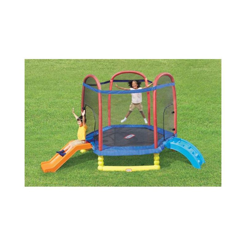 Little Tikes Climb and Slide 7&#39; Trampoline, 3 of 10