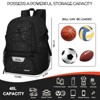 Generic Basketball Backpack,Large Sports Bag with Ball Compartment & Shoe Compartment - 4 of 4