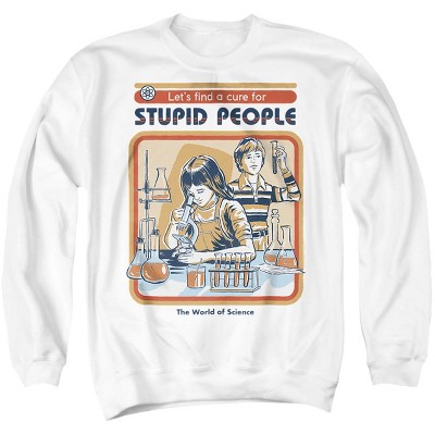 Men's Steven Rhodes A Cure For People Crewneck Sweatshirt