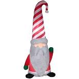 4.9' Gnome with Curved Hat Inflatable Christmas Decoration - Gemmy