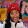 Dalix Heart of Bones Embroidered Beanie Skeleton Warm Winter Knit Hat for Women - 4 of 4