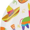 Blue Panda 80-Pack Mexican Fiesta Design Party Paper Plates for Cinco de Mayo Decorations, 9 Inches - 3 of 4