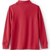 Lands' End School Uniform Kids Long Sleeve Mesh Polo Shirt - 3 of 4