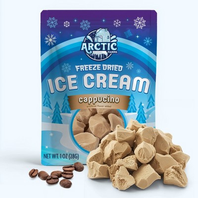 Arctic Farms Freeze Dried Ice Cream That Does Not Melt (Bits) (Cappuccino)