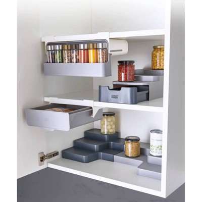 Gray Under-Shelf Drawer Storage Organizer
