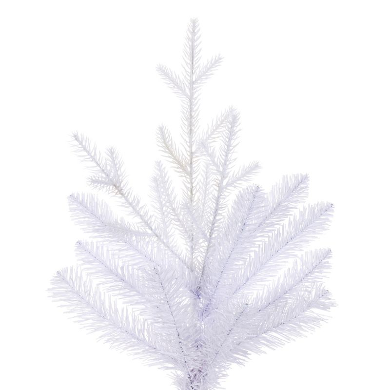 Vickerman Artificial Potted White Fraser Fir Christmas Tree, 2 of 4