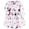 Luvable Friends Hudson Baby Long-Sleeve Dresses 2pk - 2 of 2
