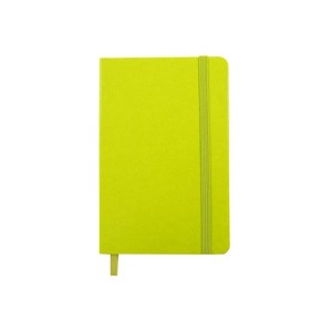 JAM Paper Hardcover Notebook w/Elastic Travel Journal 4 x 6 Green Apple 340528852 - 1 of 3