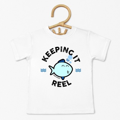 The Juniper Shop SmileyWorld Keeping It Reel Fish Toddler Short Sleeve Tee