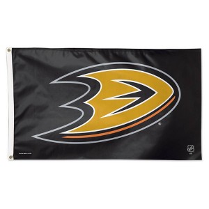 3' x 5' NHL Anaheim Ducks Deluxe Flag - 1 of 3