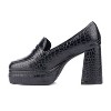 Fashion To Figure Women's Madelyn Platform Loafer - Wide Width - image 3 of 4