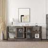 Whizmax TV Stand Industrial Entertainment Center for Living Room - 4 of 4