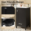 Whisen 30 in. Bathroom Storage Cabinet Bathroom Vanity with 2 Soft Closing Doors and Drawer, Powerful Storage Function - 4 of 4