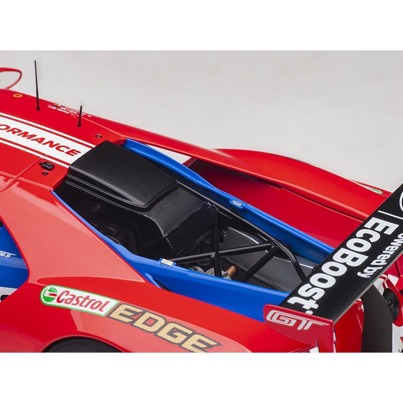 Ford GT #68 Sebastien Bourdais - Joey Hand - Dirk Muller 24H of Le Mans (2019) 1/18 Model Car by Autoart, 5 of 7