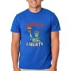 Men's Buns of Liberty Statue of Liberty Patriotic Funny T-Shirt - 2 of 4