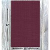 Hamilco Burgandy Linen Textured Cardstock Thick Paper - 11 x 17" Heavy Weight 80 lb Cover Card Stock - 25 Pack - 3 of 4