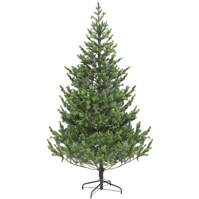 HOMCOM 6ft Artificial Sparse Christmas Tree with Steel Stand and 1933 Tips for Home Office Holiday