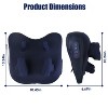Angel Sar 4D Shiatsu Massager, 6-Node Kneading Neck and Back Massage Pillow with Heat, Cordless Portable Design - 3 of 4