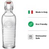Bormioli Rocco Officina 37.25 oz. Glass Water Bottle, Airtight Seal/Metal Clamps - 4 of 4