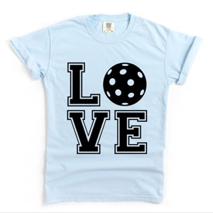 Simply Sage Market Pickleball Love Garment Dyed Tee - 1 of 4