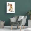 18" x 24" Jennifer Goldberg 'Sitting Tiger II' Unframed Wall Canvas - Trademark Fine Art: Gallery-Wrapped, Giclee Print - 4 of 4