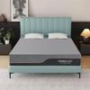 Vipbear 12" King Size Memory Foam Extra Firm Mattress, Luxury Cooling Gel Green Tea Bed Mattresses, Flip Firm Mattress, Fiberglass Free, 80'' x 76'' - 2 of 4