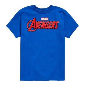 Boys' - Marvel - Avengers Logo Short Sleeve Graphic T-Shirt - 1 of 4