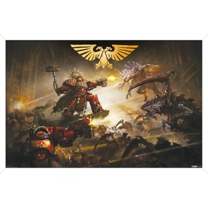 Trends International Warhammer 40K - The Battle of Baal Framed Wall Poster Prints - 1 of 4