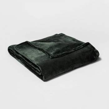Twin/Twin XL Microplush Bed Blanket Pine - Threshold™