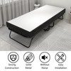 Twin Size Folding Bed with Luxurious Memory Foam Mattress and a Super Strong Sturdy Frame - 3 of 4