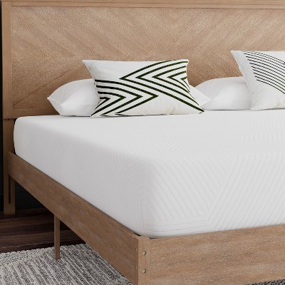 Emma and Oliver CertiPUR-US Certified Memory Foam Mattress Infused with Charcoal & Green Tea Cooling Gel