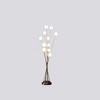 46" In 11-Light Acrylic Globe Aluminun Led Chrysanthe Yellow Gold Metal Floor Lamp - 2 of 4
