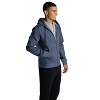 Fruit Of The Looms Mens Fleece Full Zip Up Double Knit Sweatshirt (Bulk Packaging) - 2 of 4