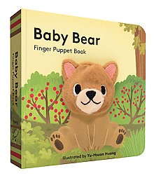 Baby Bear: Finger Puppet Book - (Baby Animal Finger Puppets) by  Chronicle Books (Board Book)