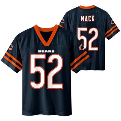 NWT Nike Limited Khalil Mack Chicago Bears #52 Orange Alternate Jersey Mens  S