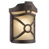 Chloe Lighting Jansen Transitional 1 Light Rubbed Bronze Outdoor Wall Sconce 11" Height - 2 of 3