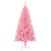 Artificial Christmas Tree Pink PVC 59 in - 2 of 4