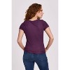 Women's Aimee Scoop Neck Rib Top - Another Love - image 3 of 4