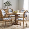 Christopher Knight Home Naclerio French Country Fabric Upholstered Wood 5 Piece Dining Set - 2 of 4