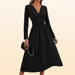 fall a line dresses BFFBABY Plus Size Dress for Women Summer Long Dresses with Sleeve Casual Belted at Amazon Women's Clothing store enough for your dwearing 2 Women's Long Sleeve Sweater Dress