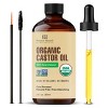Botanic Hearth Organic Cold Pressed Castor Oil for Eyelashes, Eyebrows & Hair - 2 fl oz - 2 of 4
