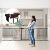 Costway 6 Panel Baby Safe Metal Gate Play Yard Barrier Pet Fence Adjustable - 3 of 4