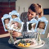 Big Dot of Happiness Blue Snowflakes 1st Birthday - Boy Winter ONEderland Party Picture Centerpiece Sticks - Photo Table Toppers - 15 Pieces - 2 of 4
