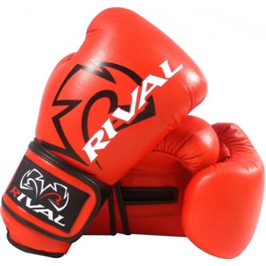 Rival Boxing RS4 Classic Hook and Loop Sparring Gloves - Red - 1 of 2