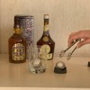 Outset Stainless Steel Golf Ball Whiskey Chillers with Storage Bag and Tongs Set of 2: Barware Accessory, Metallic Silver - 3 of 4